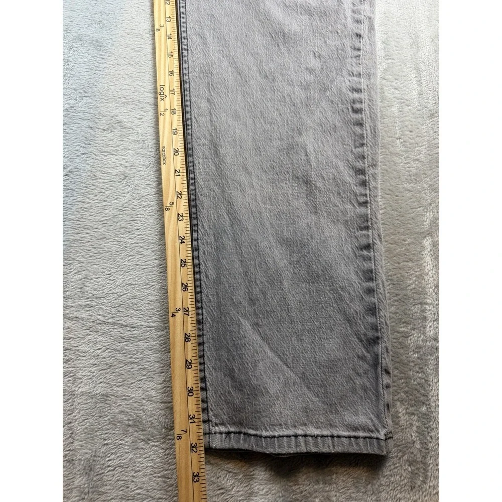 Levi's 505‎ Jeans Men's 42x32 Gray Denim Straight Fit